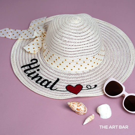 Personalised Beach Hat