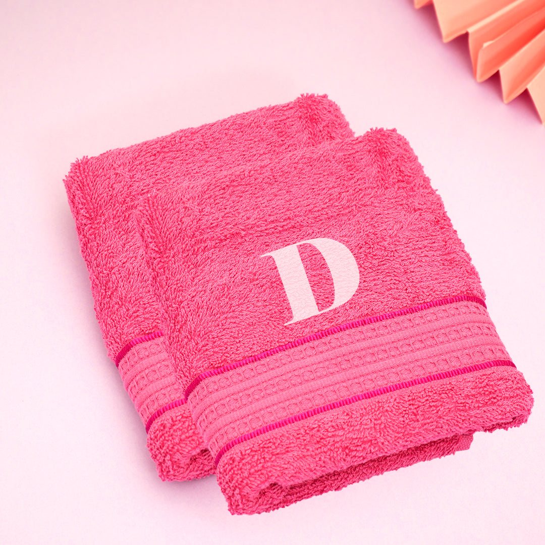 Personalised Face Towels (Set of 2)