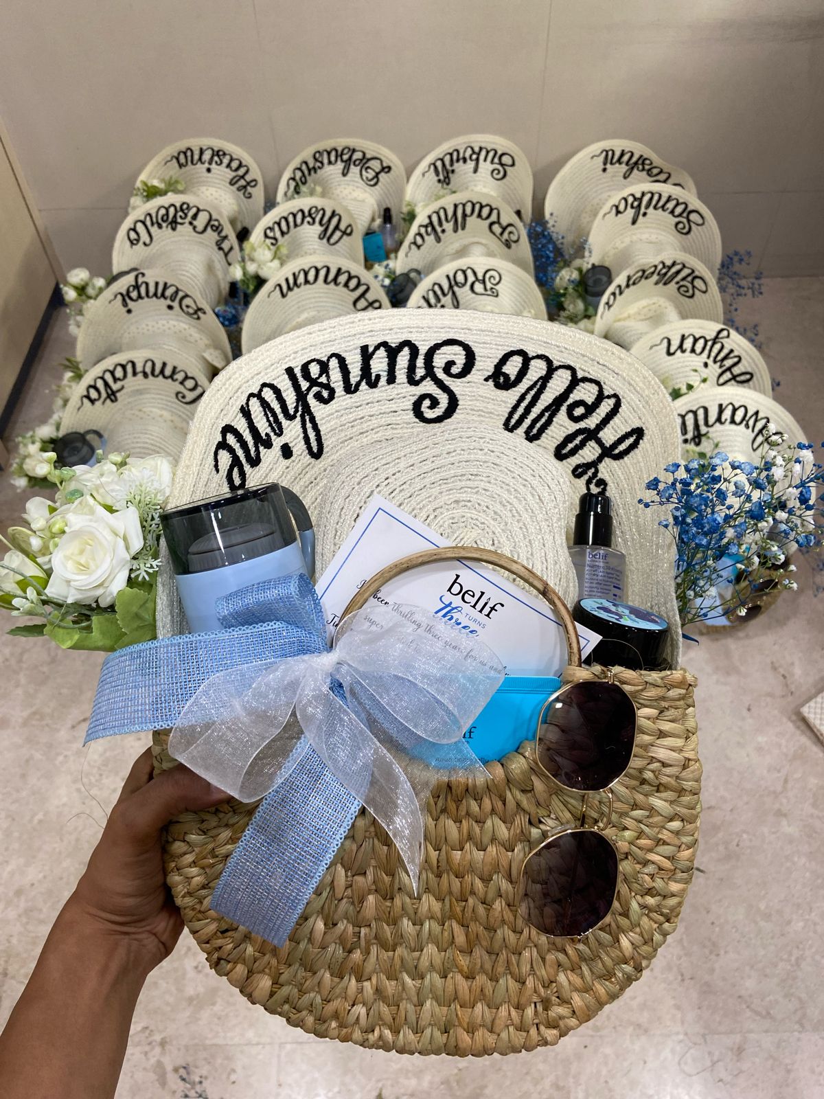 Influencer PR Basket for Belief