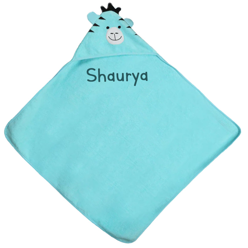 Hooded Personalised Baby Towel