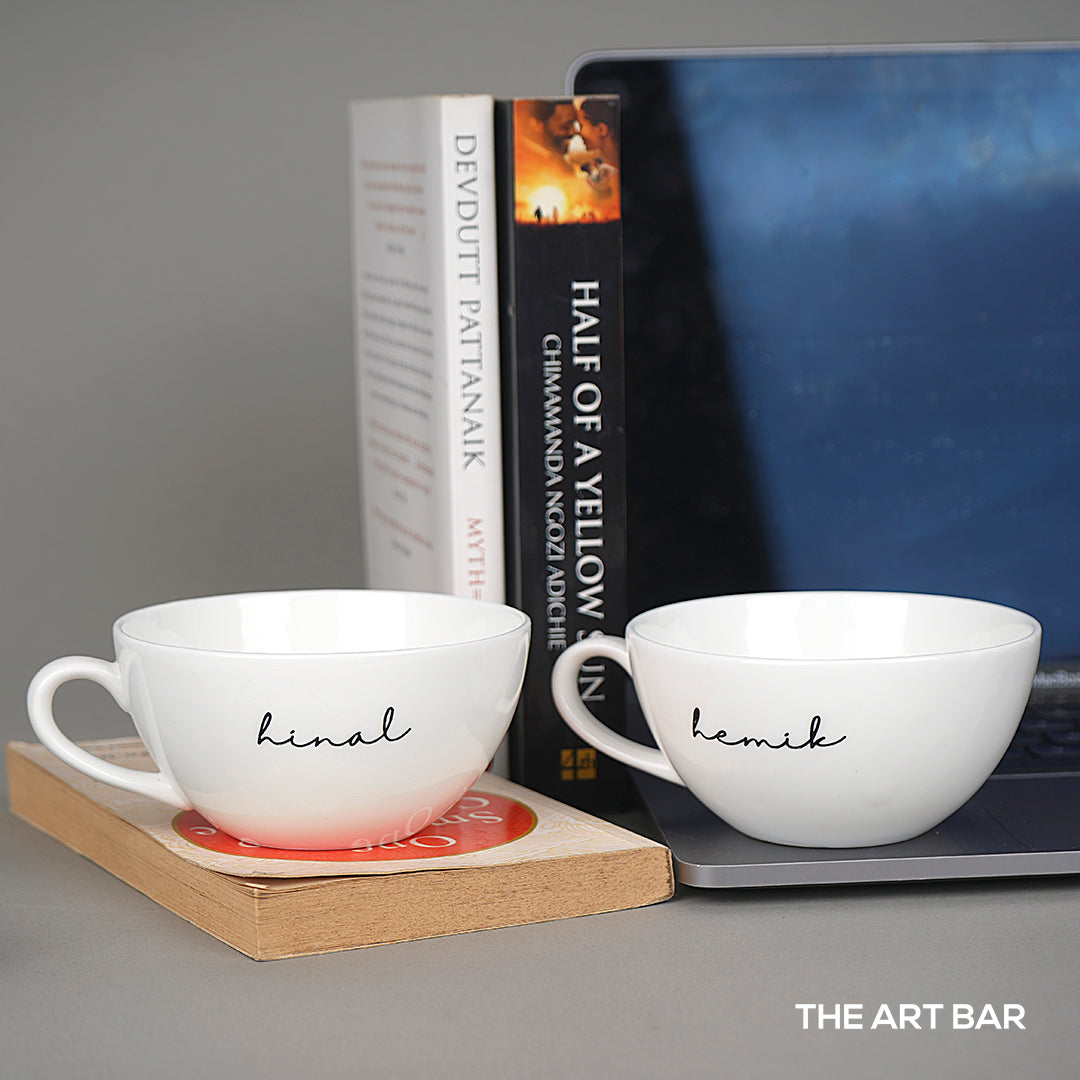 Personalised Cup (Set of 2)