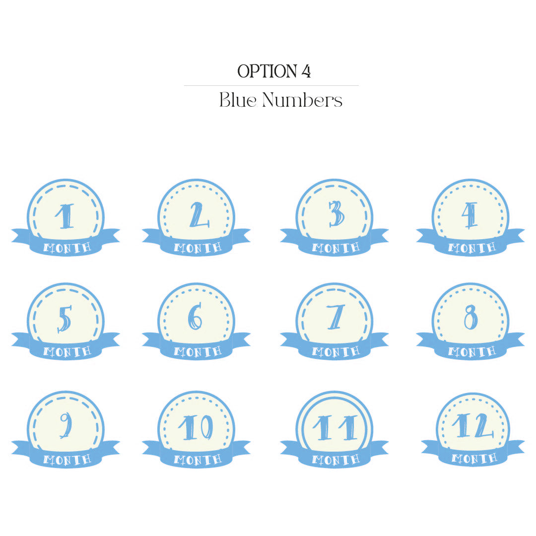 Personalised Milestone Onesies