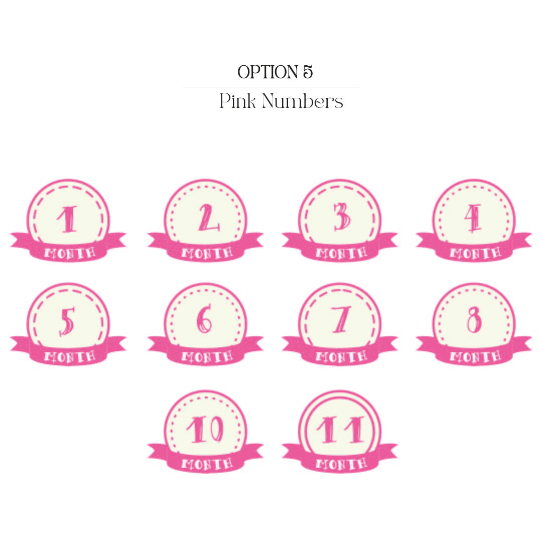 Personalised Milestone Onesies