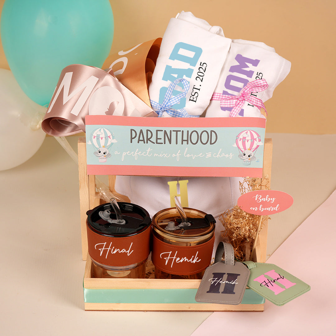 New Mom & Dad To Be Hamper