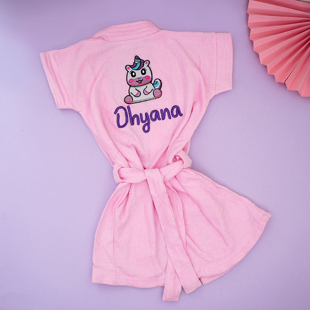 Personalised Kids Bathrobes