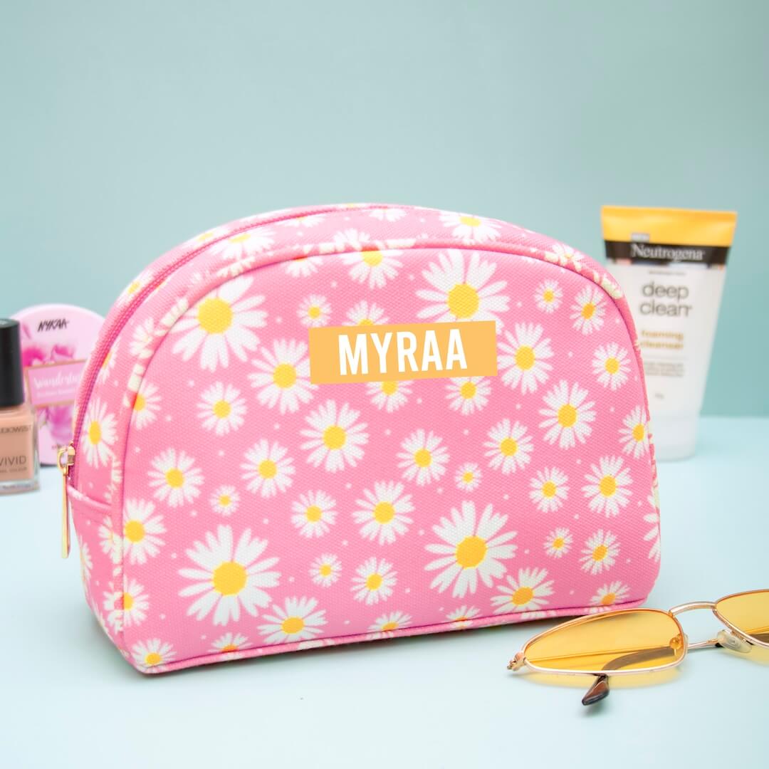Daisy Makeup Pouch
