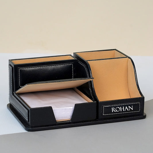 Leather Stationery Organizer