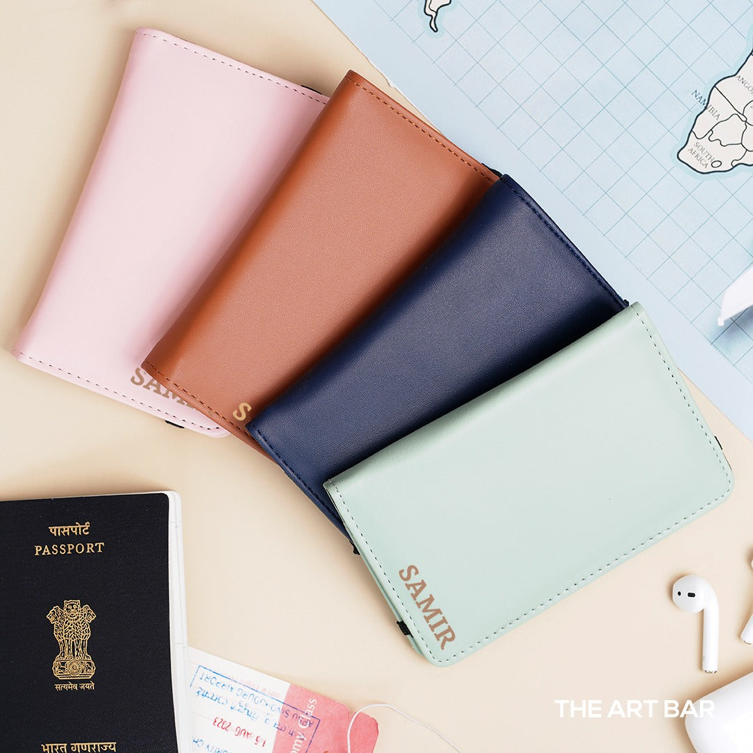 Personalised Passport Cover