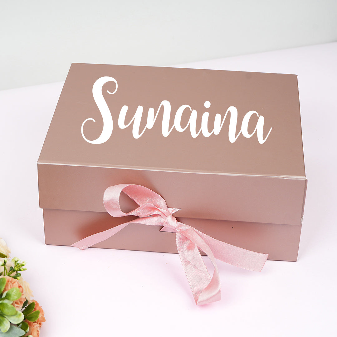 Celebration Rose Gold Box