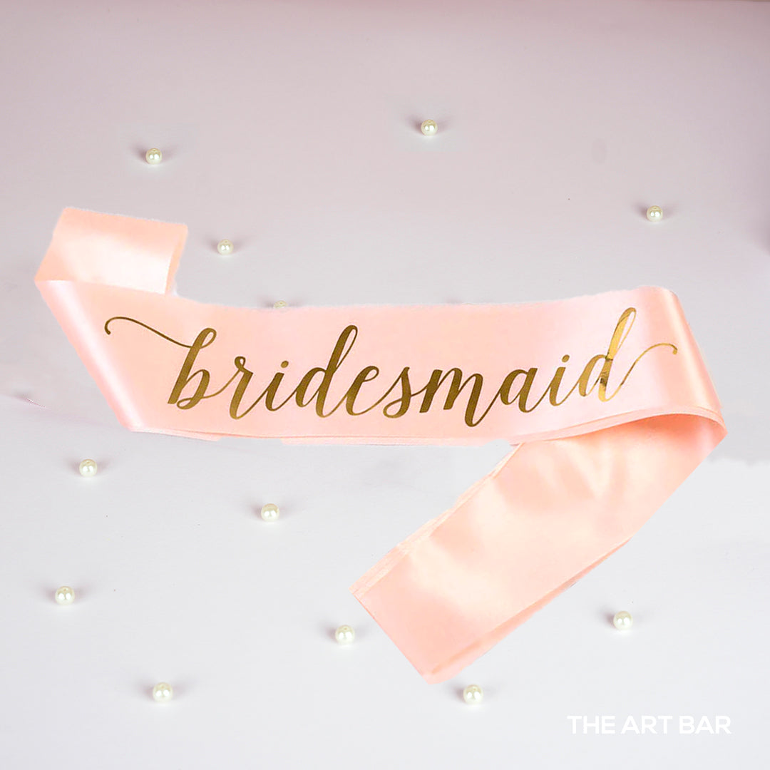 Bridesmaid Sash