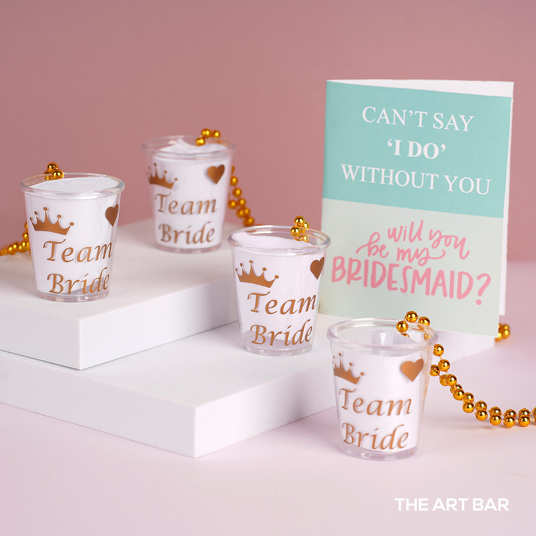 Necklace Shot Glasses (Set of 4)