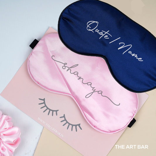 Personalised Couple Eye Masks (Set of 2)