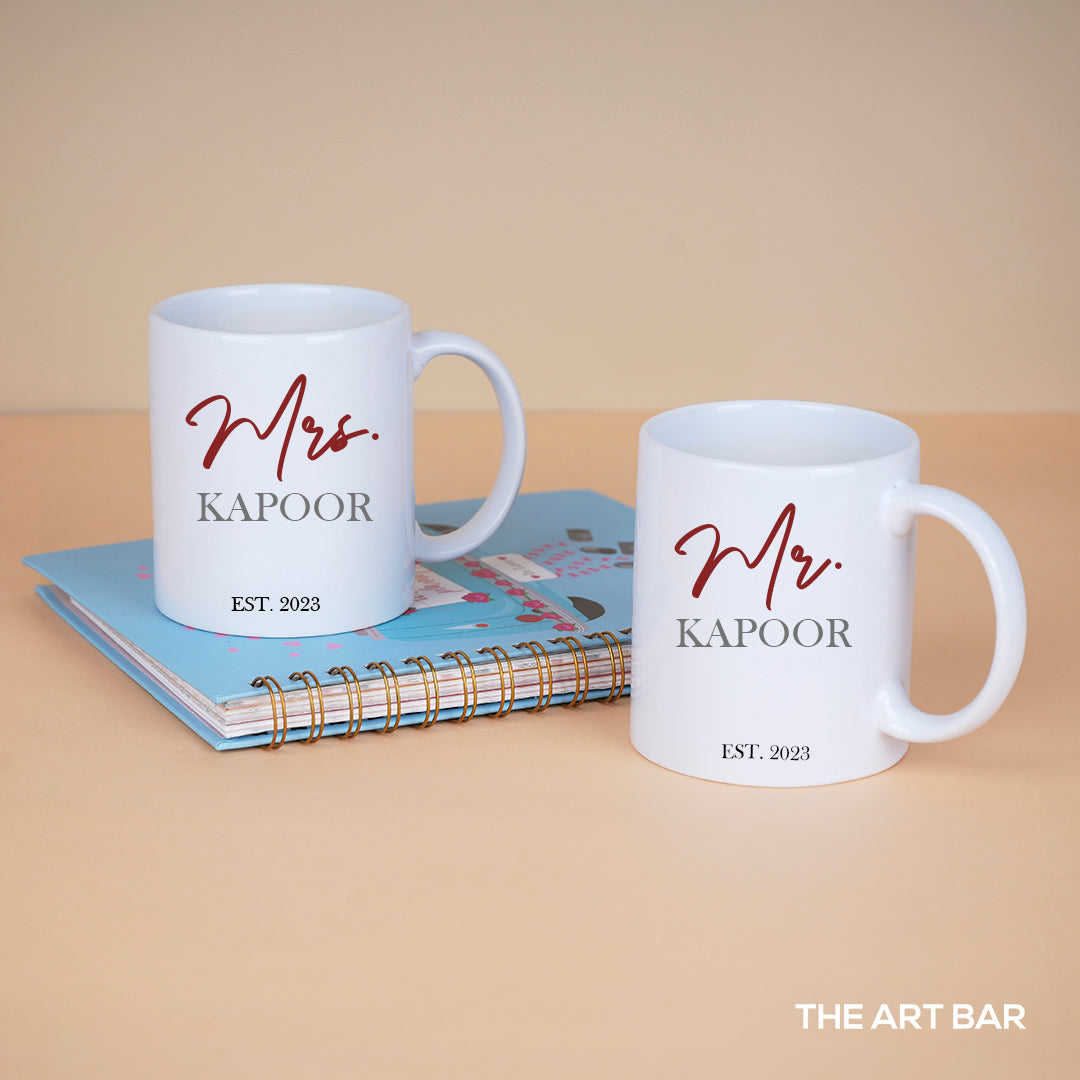 Personalised Couple Mugs