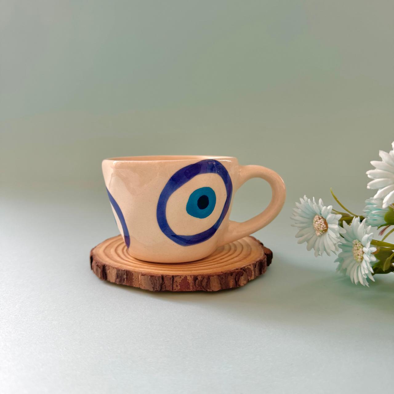 Evil Eye Cup + Cookie Tray Gift Set
