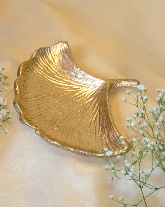 Gold Leaf Trinket Tray