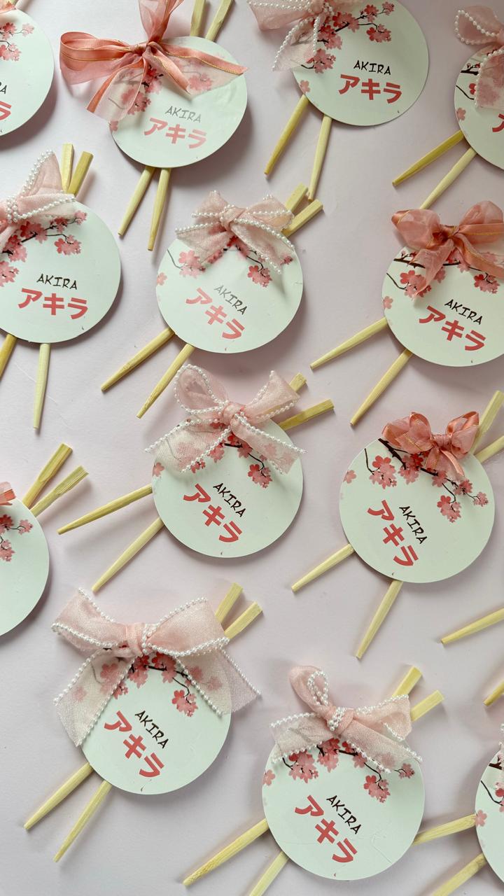 Japanese Theme Birth Announcements Hamper