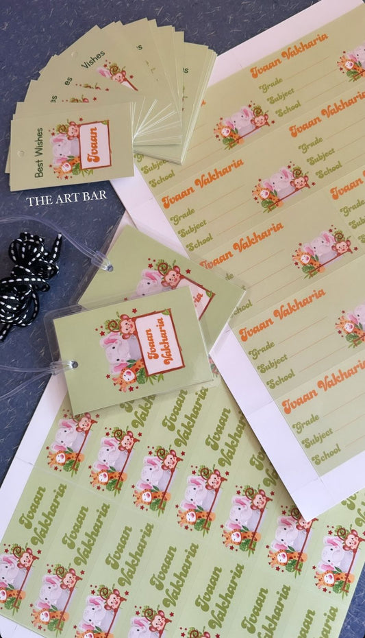 Personalised Waterproof Sticker + Labels