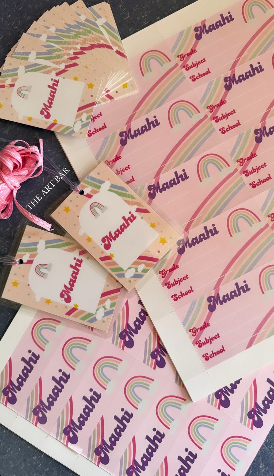 Personalised Waterproof Sticker + Labels