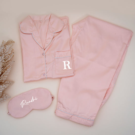 Personalised Satin Pyjamas