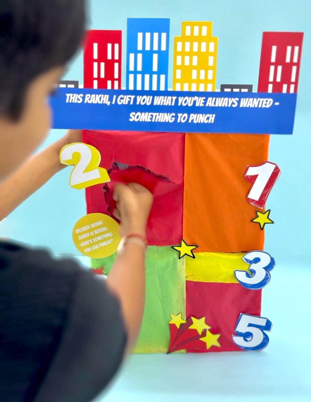 Superhero Punch Gift Box