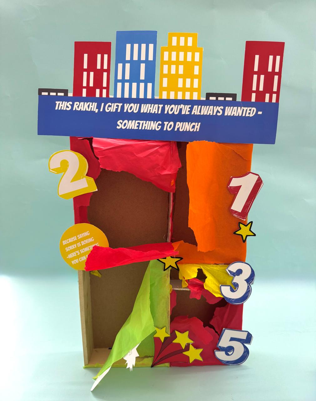 Superhero Punch Gift Box