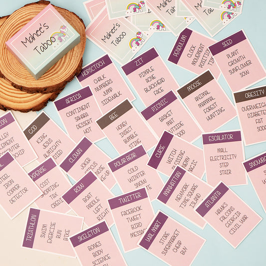 Personalised Taboo Game