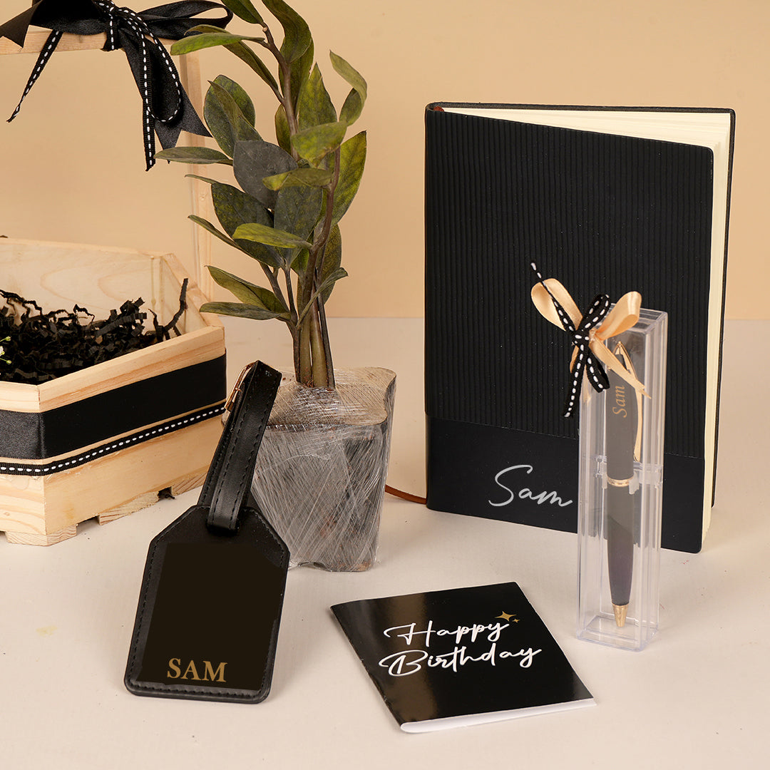 Wooden Basket for Him