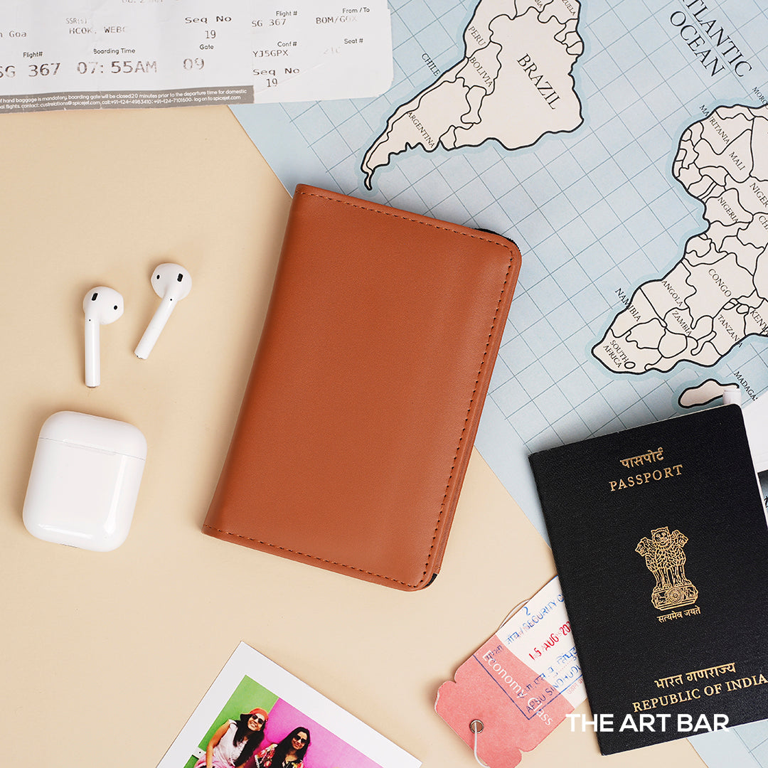 Personalised Couple Passport Cover