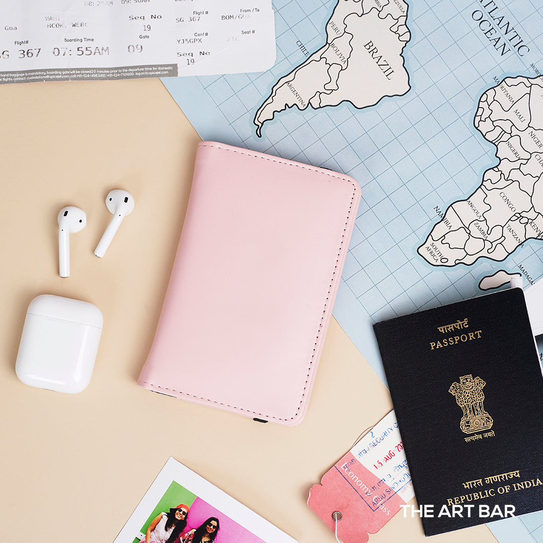 Personalised Couple Passport Cover