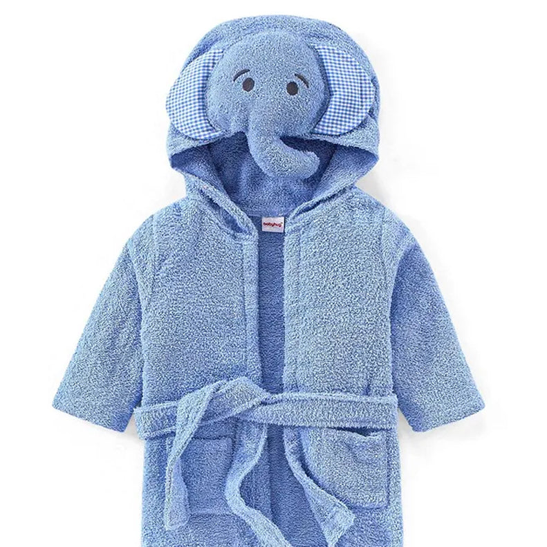 Personalised Baby Bathrobe (BLUE)