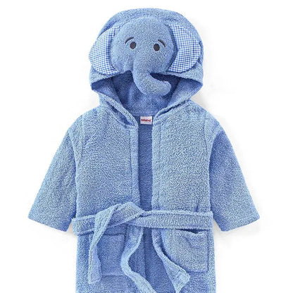 Personalised Baby Bathrobe (BLUE)