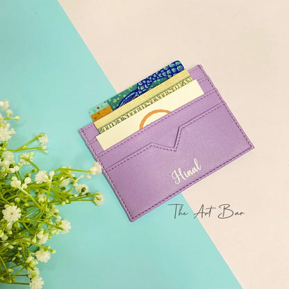 Personalised Card Holder