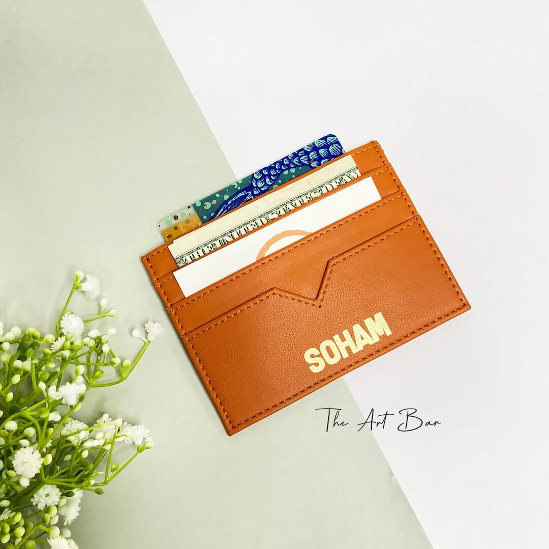 Personalised Card Holder