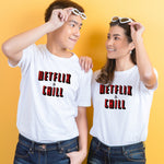 Load image into Gallery viewer, Couple Personalised Matching Tees
