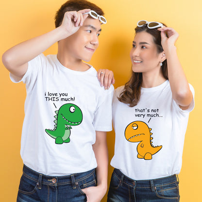 Couple Personalised Matching Tees