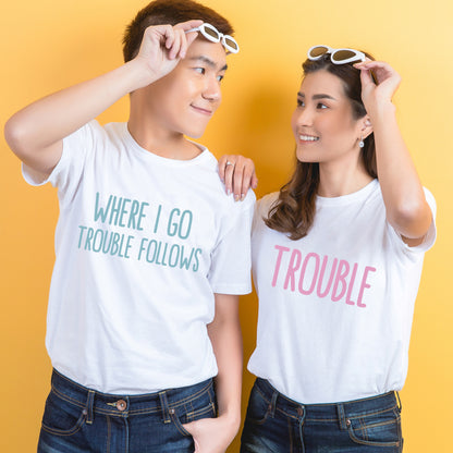 Couple Personalised Matching Tees