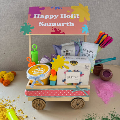 Kids Holi Cart