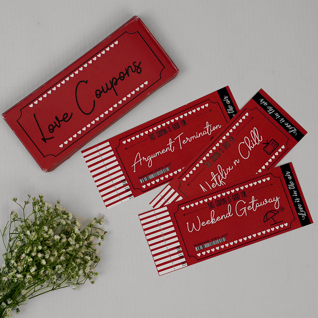 Love Coupons Set