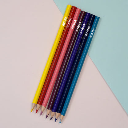 Personalised Pencil Colours