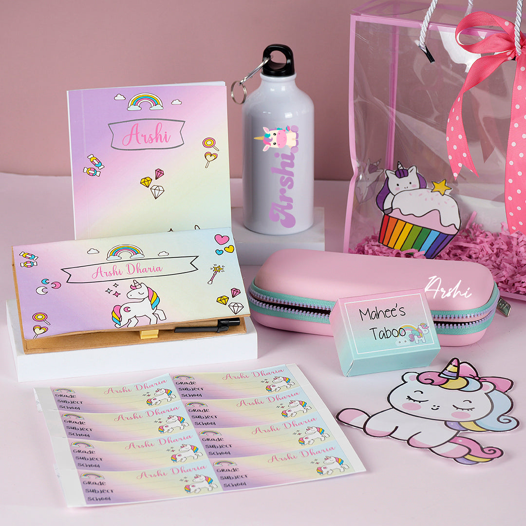 Personalised Unicorn Hamper