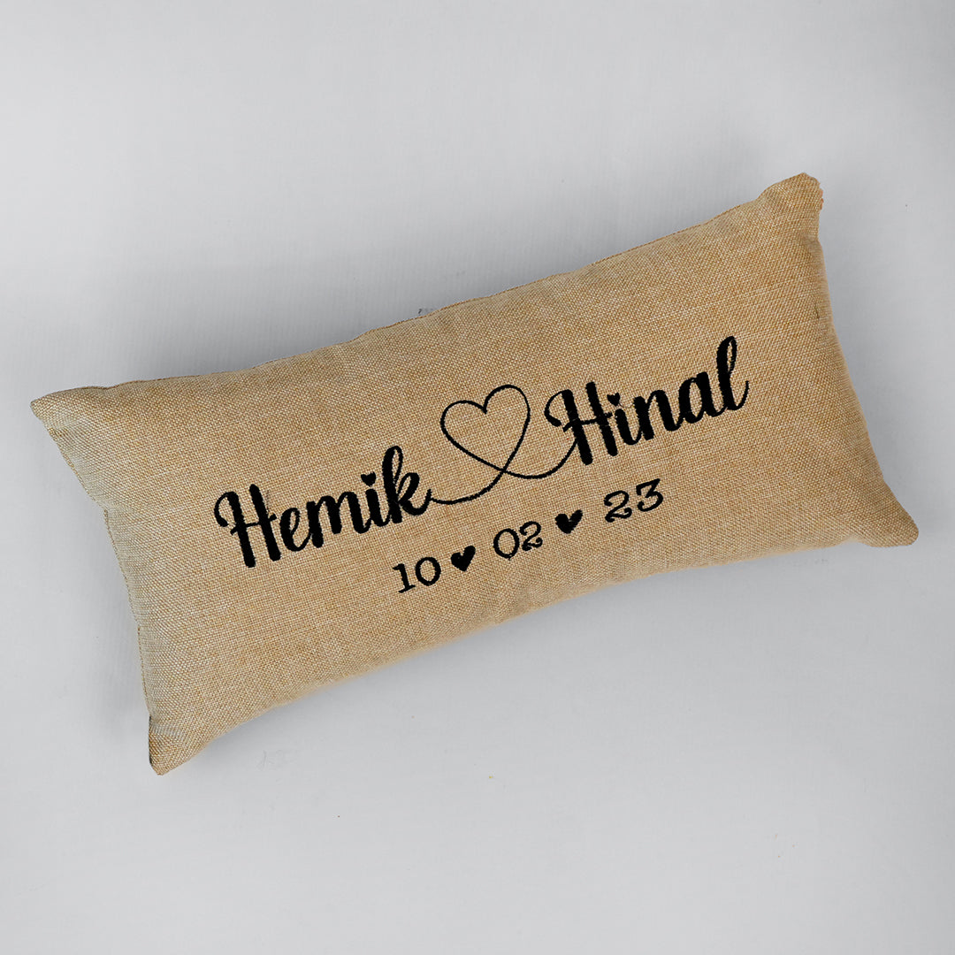 Personalised Couple Pillow