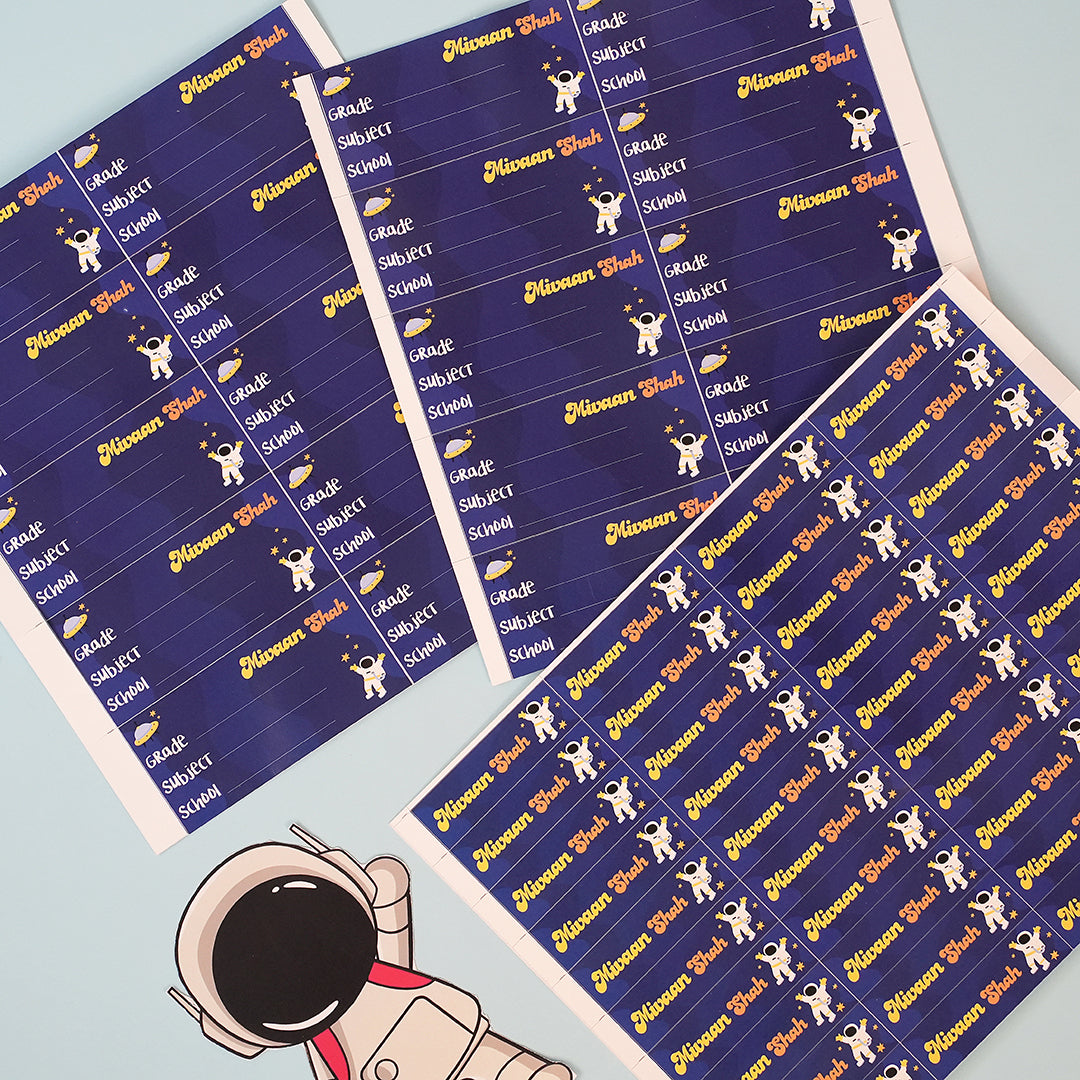 Personalised Waterproof Stickers + School Labels