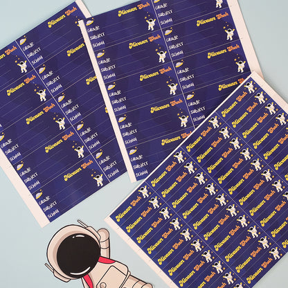 Personalised Waterproof Stickers + School Labels