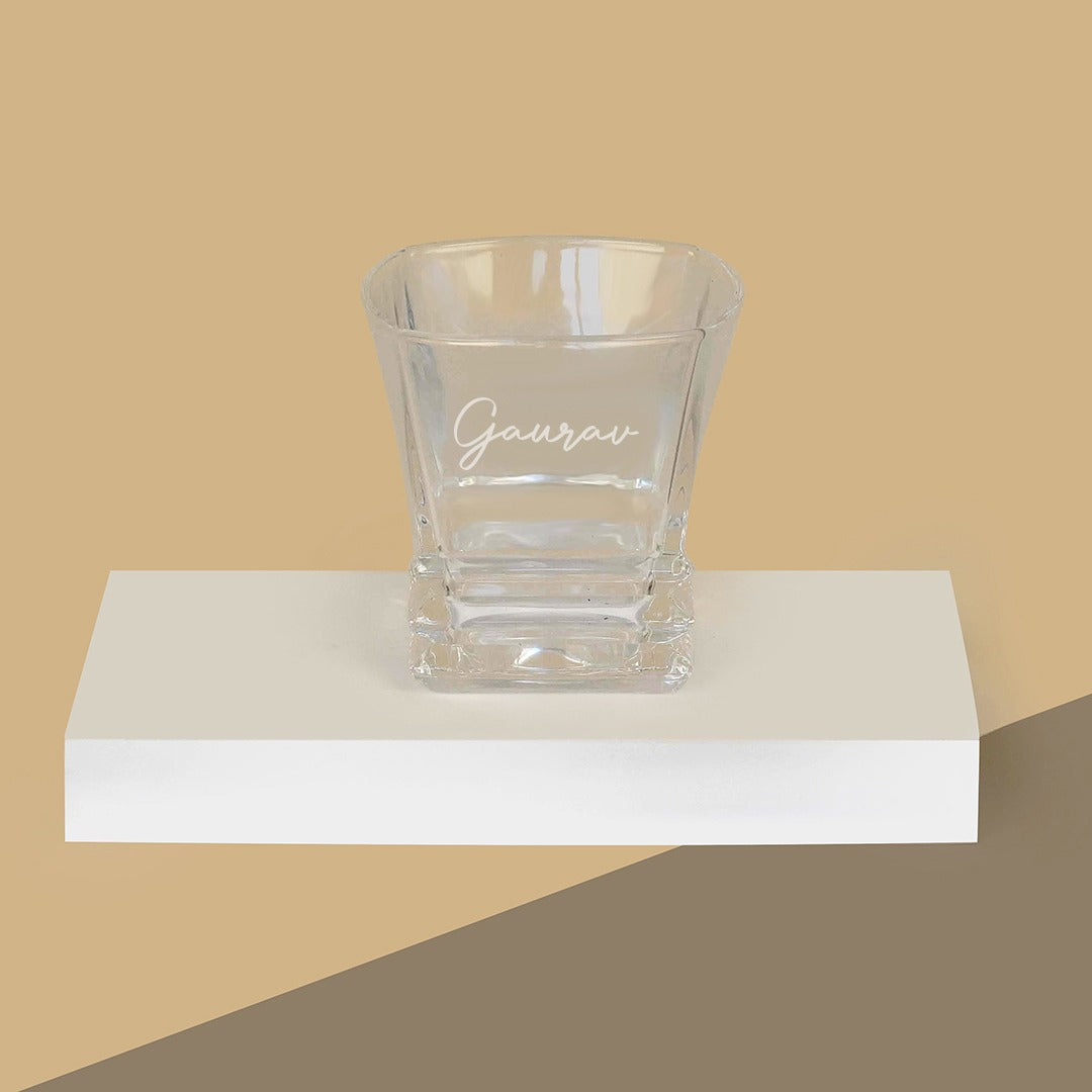 Personalised Whiskey Glass