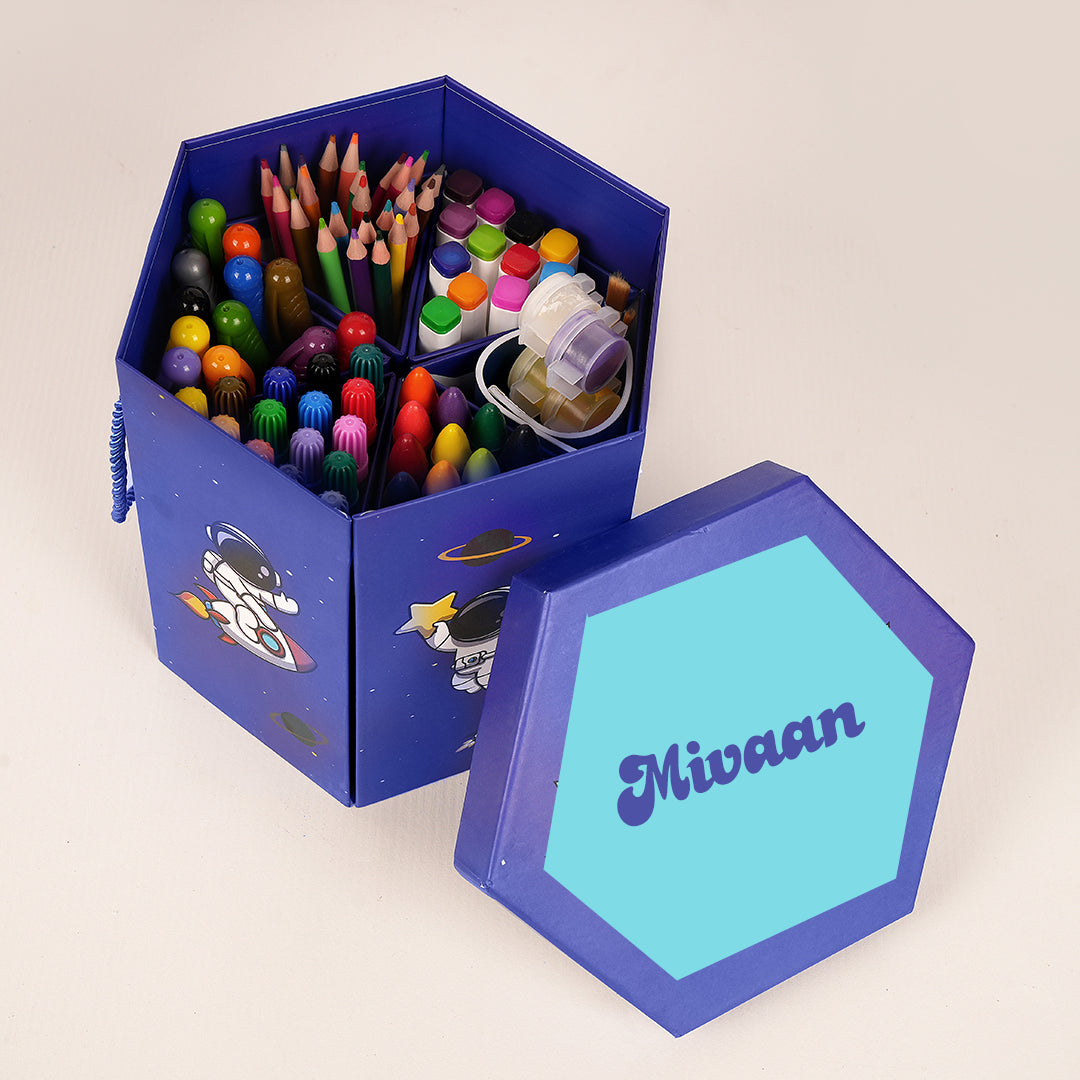 Ultimate Fun Stationery Set for Kids (Space)