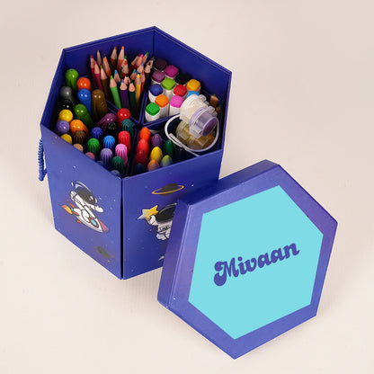 Ultimate Fun Stationery Set for Kids (Space)