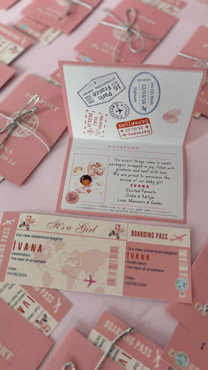 Baby Co-Pilot  Birth Announcements Hamper