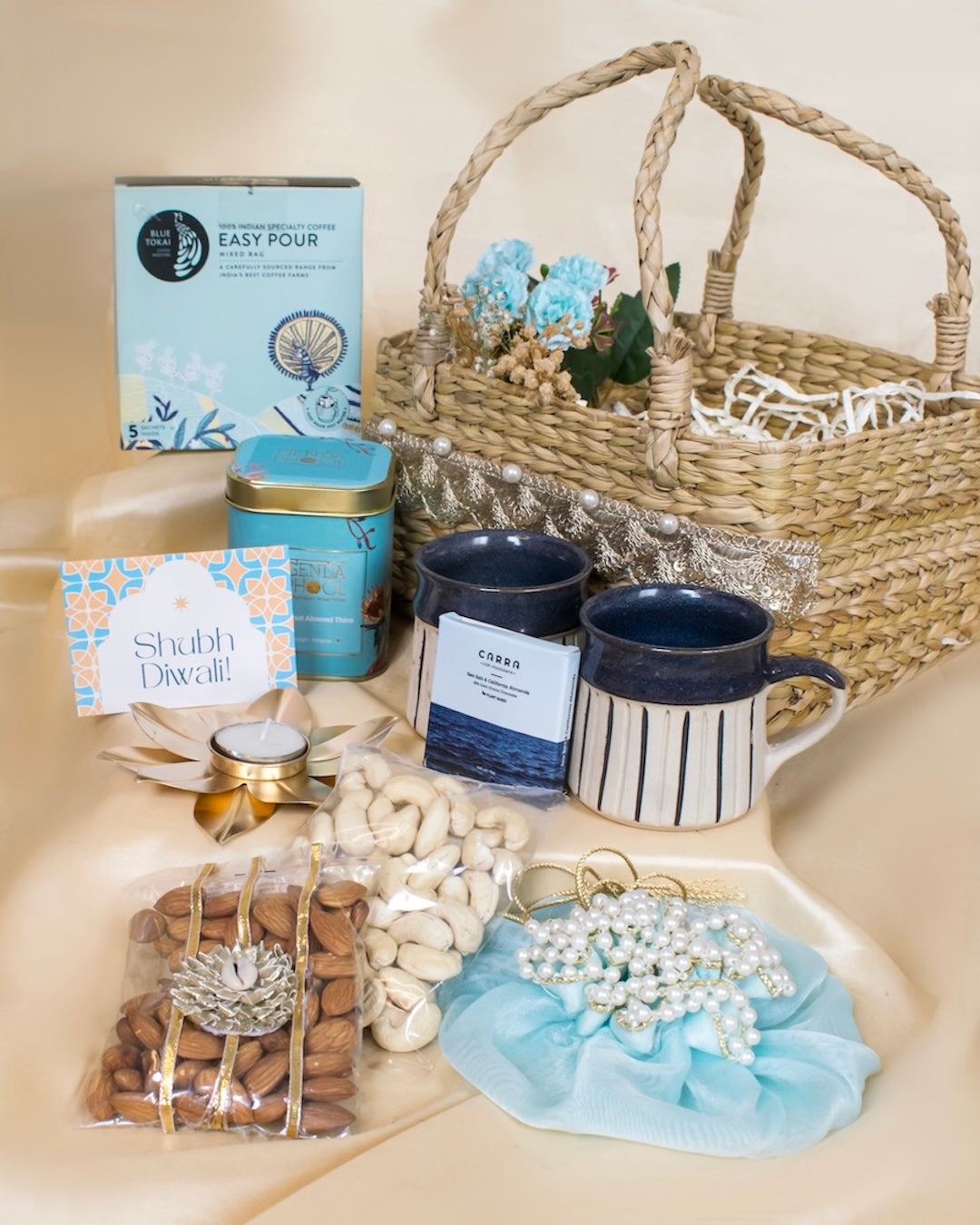 The Blue Bloom Basket