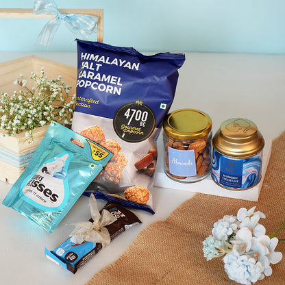 Wooden Gourmet Basket