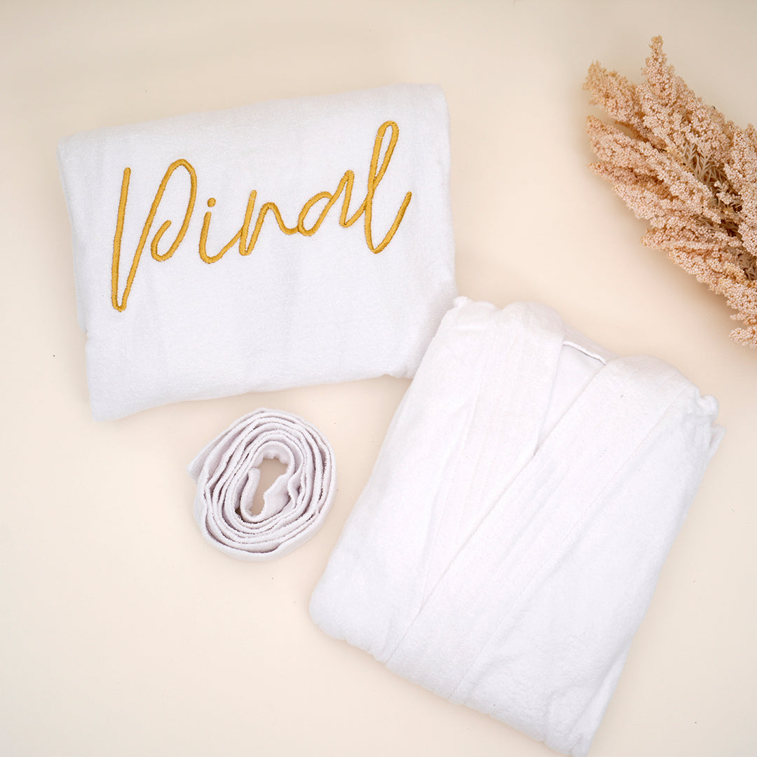 Personalised Couple Robes